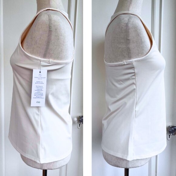 THREADS 4 THOUGHT Off White Adalia Power Performance Racerback Tank Size M - Picture 5 of 10